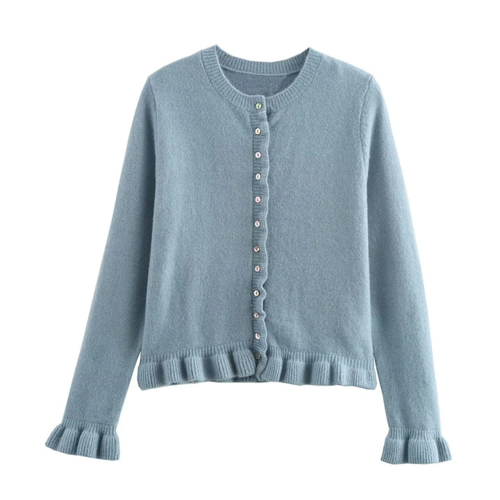 Cardigan chic pour femme avec boutons