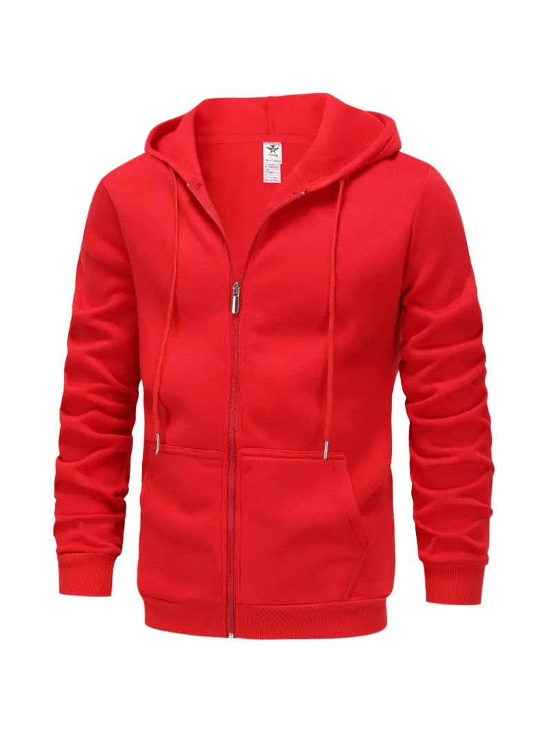 Nolan - Veste décontractée zippée à manches longues pour homme