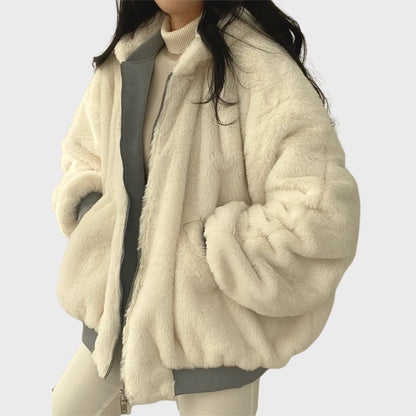 Praktische Winterjacke Mit Entfernbarem Futter - IdealeKleiden