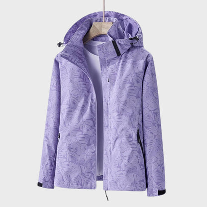Parka à capuche imperméable et coupe-vent pour l'extérieur