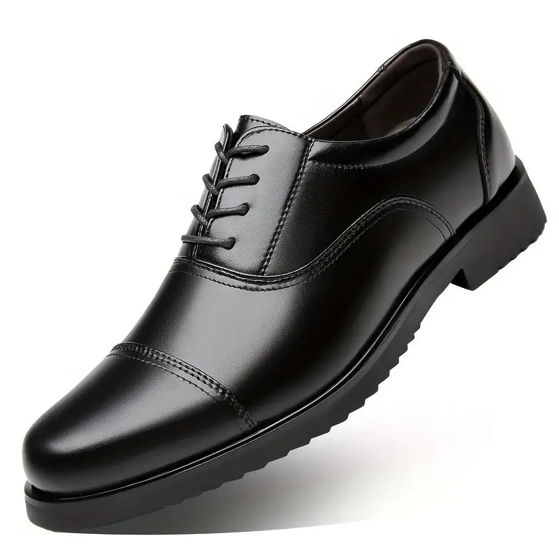 Elegante Herren Anzugschuhe Schwarz - IdealeKleiden