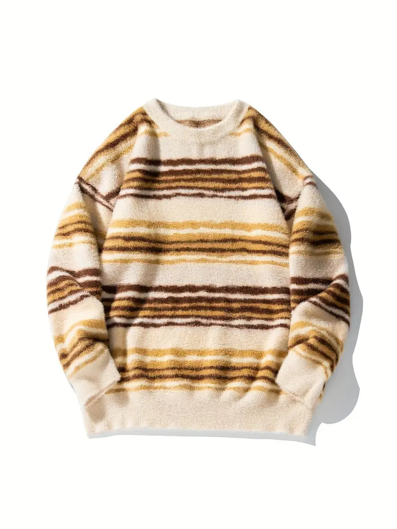 Pull ras-du-cou décontracté pour hommes Style décontracté