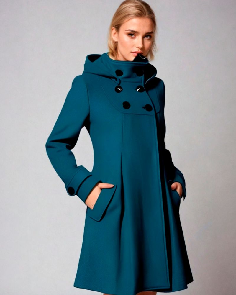 Veste d'hiver pratique avec poches