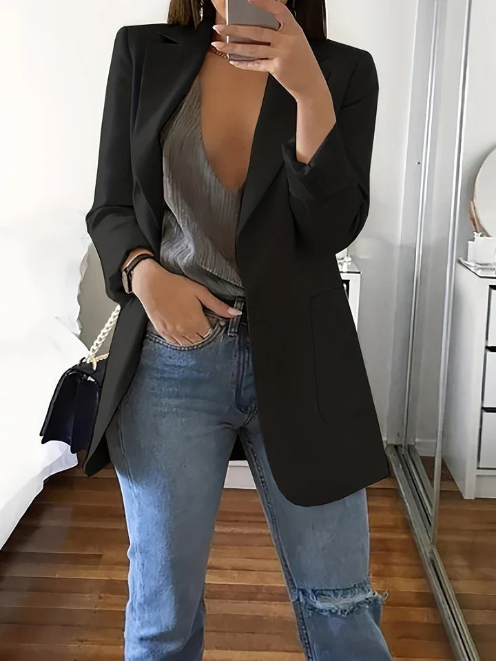 Blazer oversize décontracté style Lyra