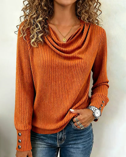Robe élégante pour femme Unie Col rond