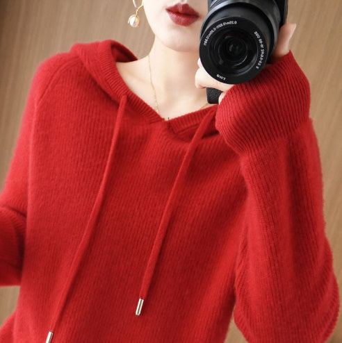 Sweat-shirt à capuche Femme Doux Confortable