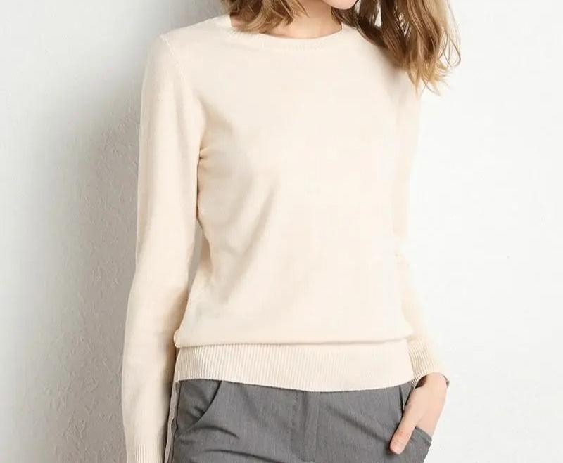 Pull classique élégant pour femme
