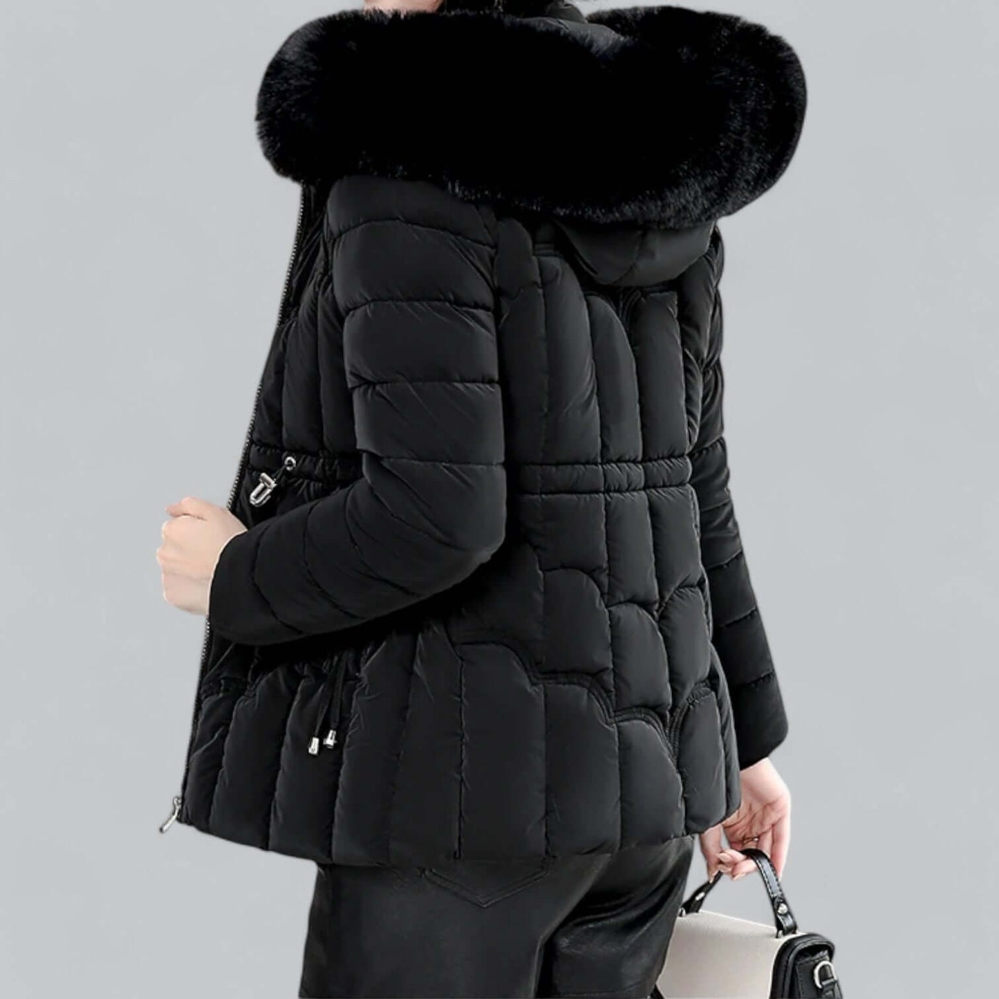 Damen Winterparka Warm Gepolstert - IdealeKleiden