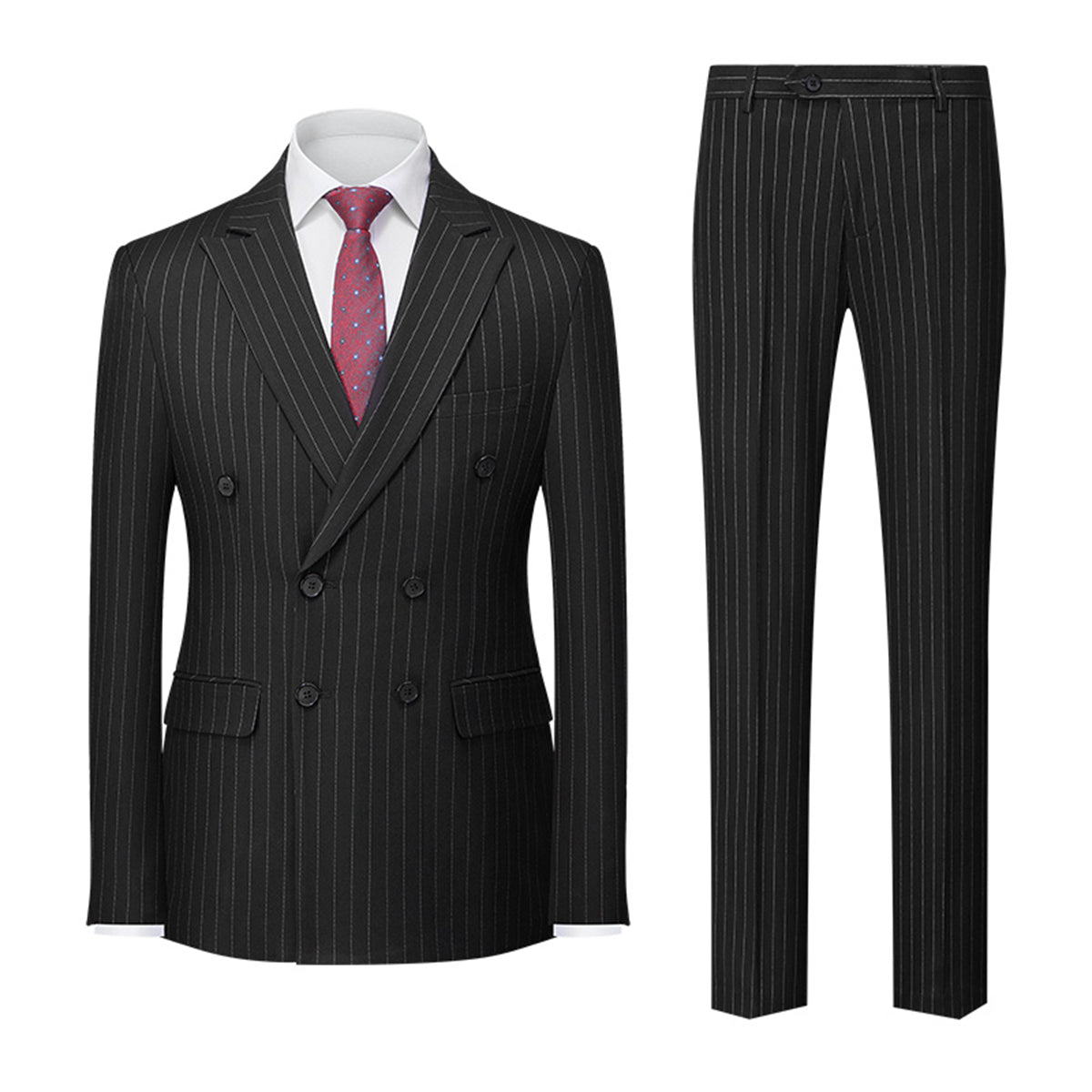 Costume sur mesure homme élégant formel