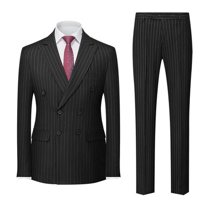 Costume sur mesure homme élégant formel
