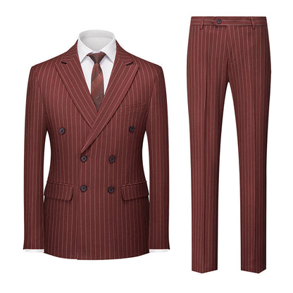 Costume sur mesure homme élégant formel
