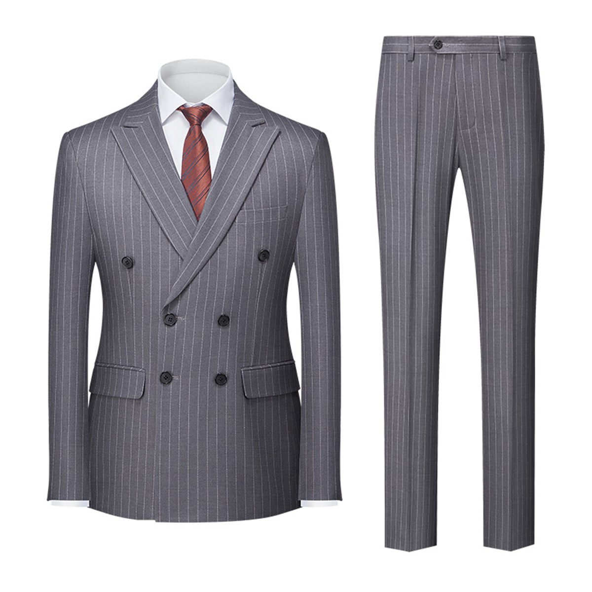 Costume sur mesure homme élégant formel
