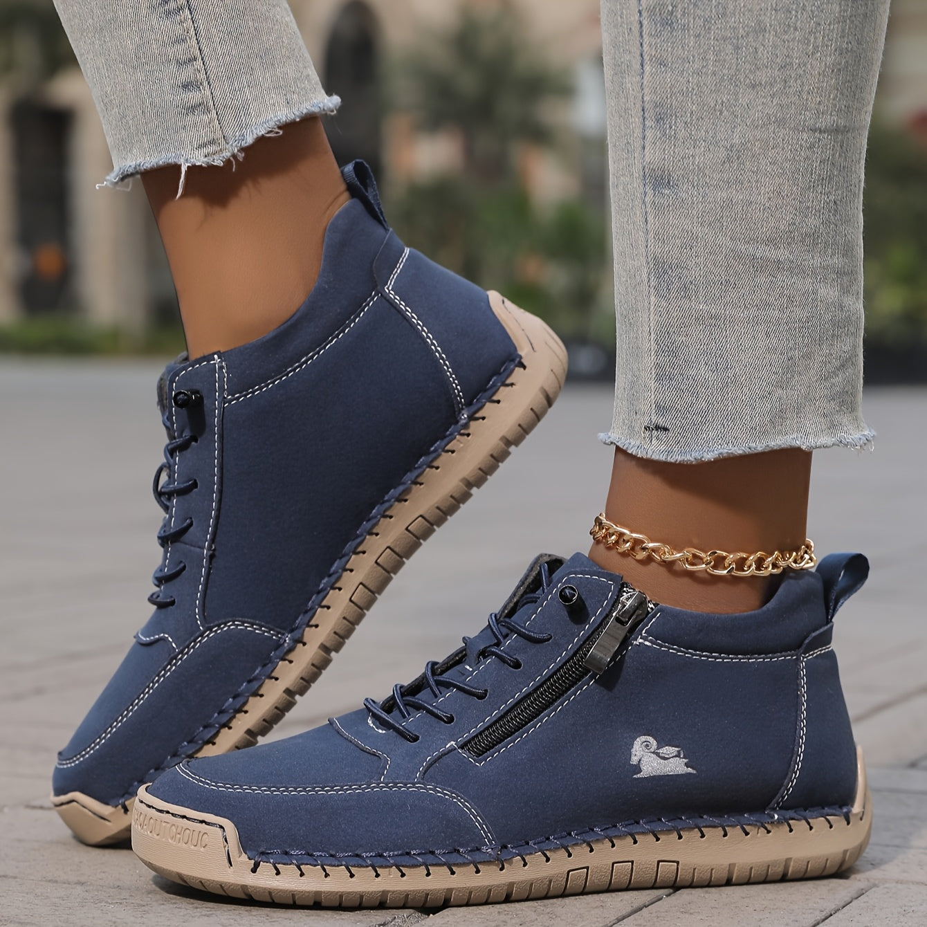 Chaussures de sport confortables à fermeture rapide pour femmes