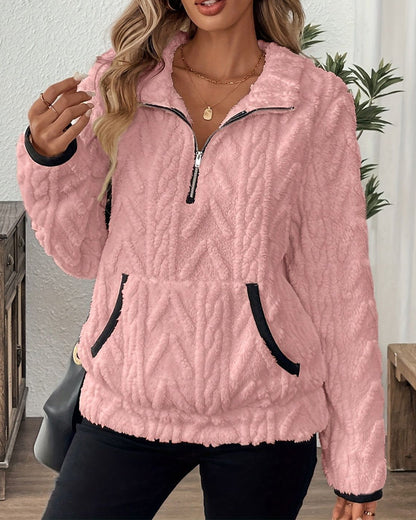 Robe-blazer moelleuse pour femme hiver