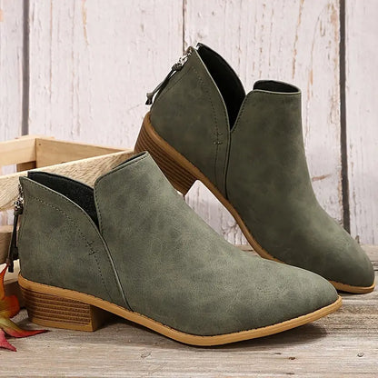 Vêtements stylés | Bottes élégantes à col en V pour femmes