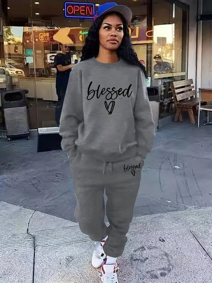 Ensemble de survêtement femme élégant sportif