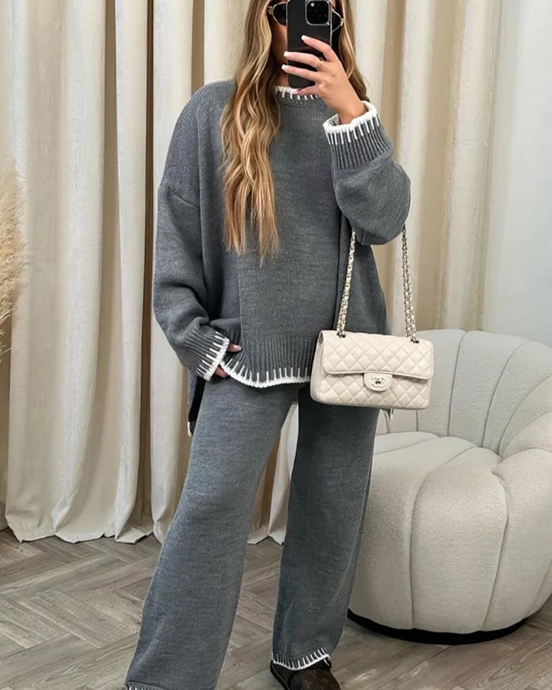 Ensemble tricot classique