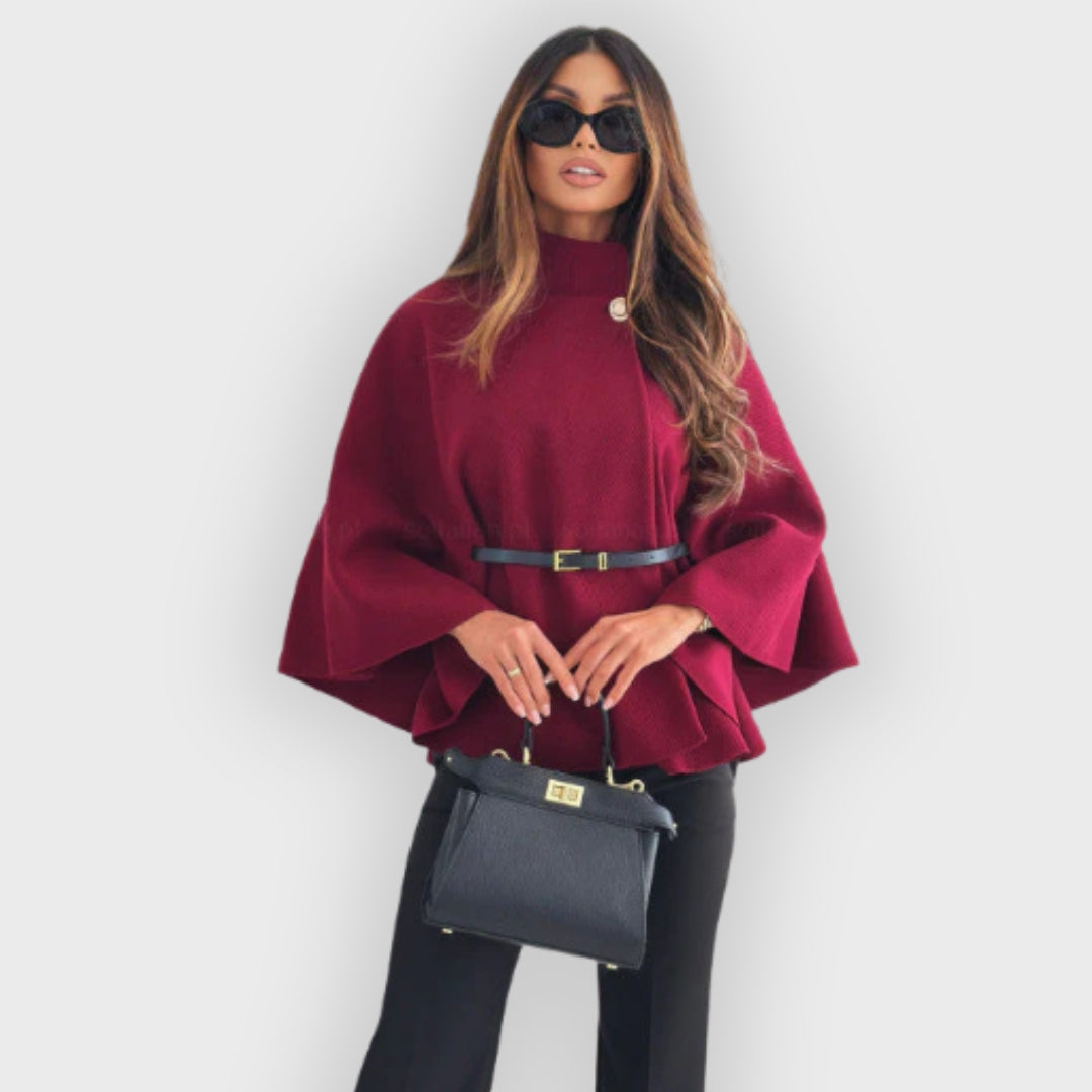 Veste papillon élégante pour femme avec ceinture
