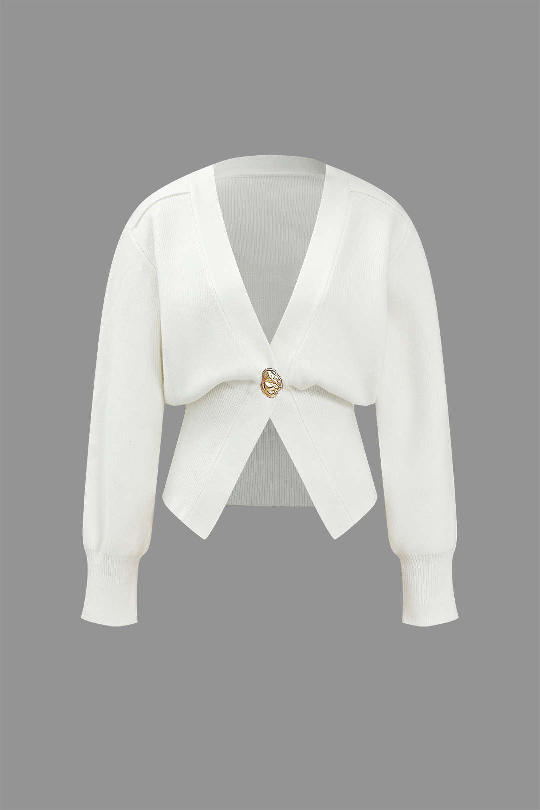 Pull pour femme Cardigan col en V moderne