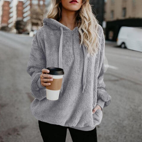 Sweat-shirt à capuche Confortable Chaud Douillet