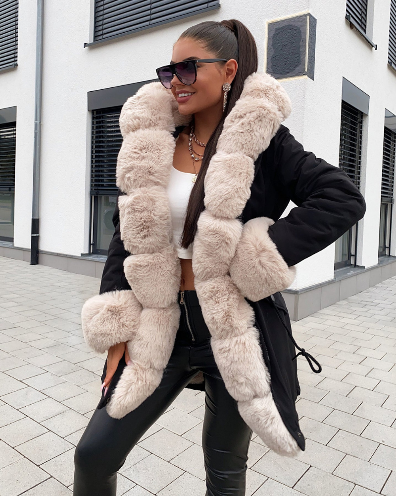 Veste de soirée élégante look glamour