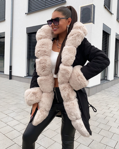 Veste de soirée élégante look glamour