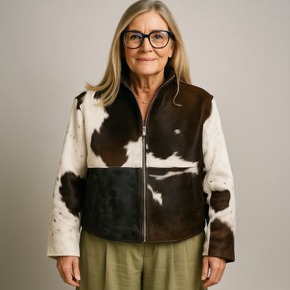 Veste légère léopard tendance femme