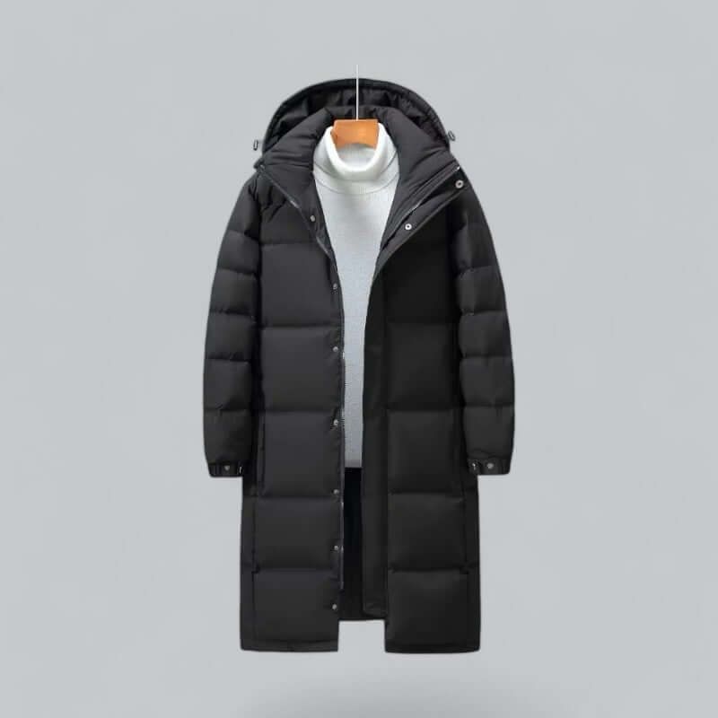 Parka d'hiver homme Manches longues Chaud Isolant