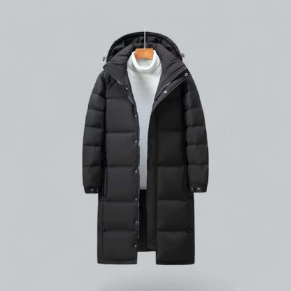 Parka d'hiver homme Manches longues Chaud Isolant