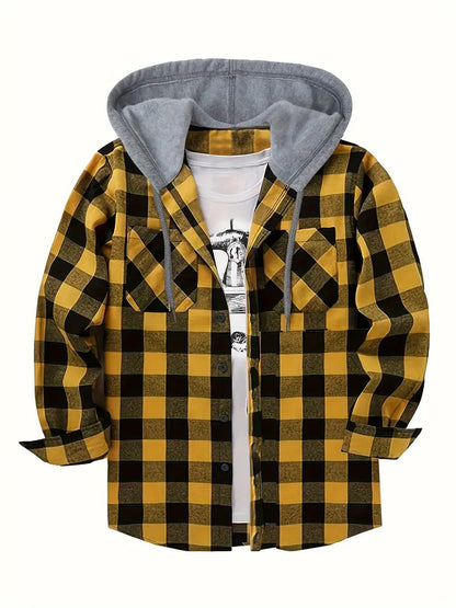 Pull à carreaux pour hommes Style moderne