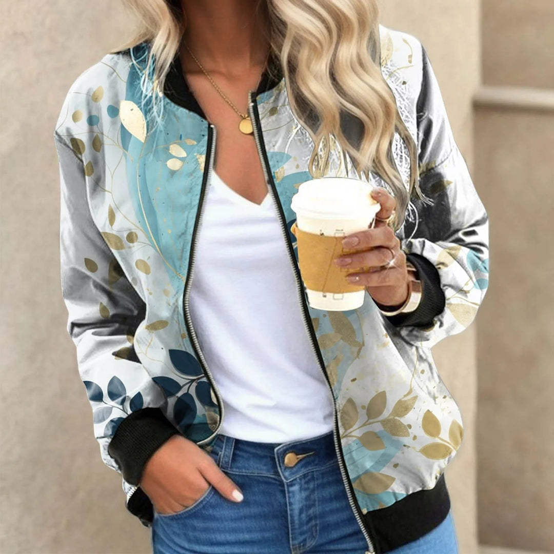 Blazer d'été femme Fleurs éclatantes