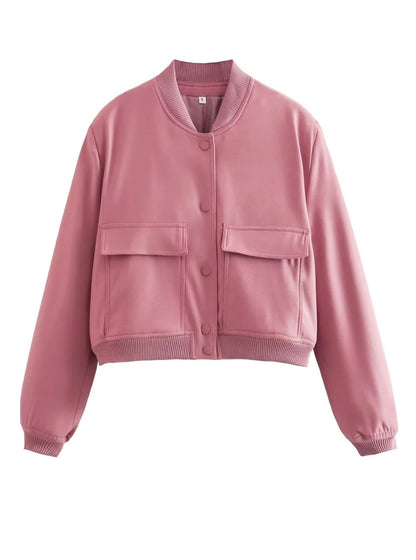 Veste stylée femme Bomber moderne classique