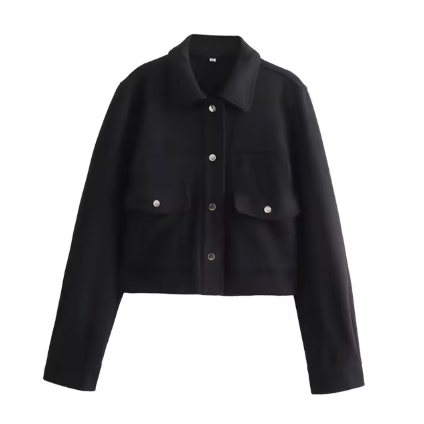 Veste élégante pour femme avec boutons et poches avant