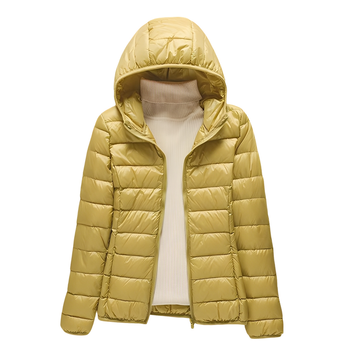 Doudoune femme élégante coupe slim