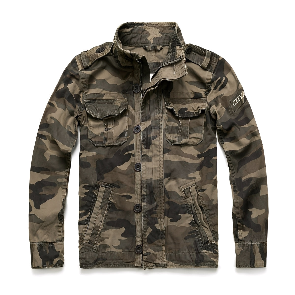 Veste en jean classique pour homme avec poches
