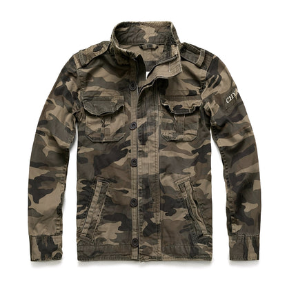Veste en jean classique pour homme avec poches
