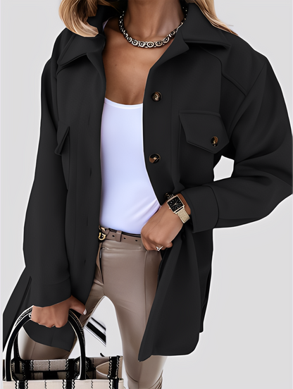 Veste élégante pour femme Col cranté léger