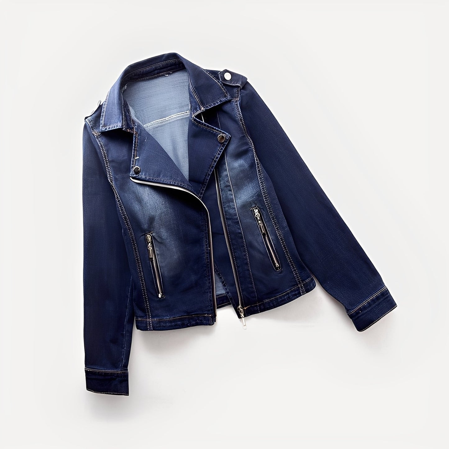 Veste en jean élégante pour femme Design classique