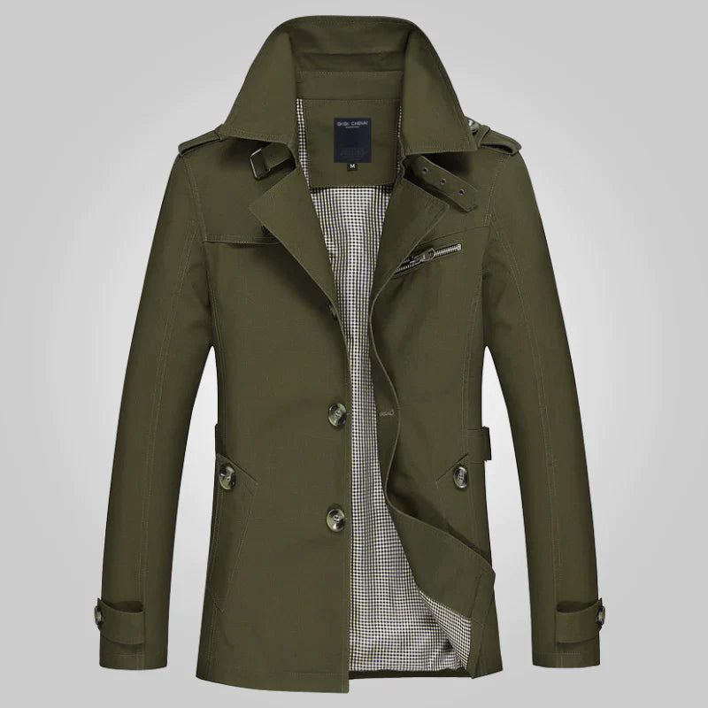 Manteau classique pour femme, élégant trench-coat