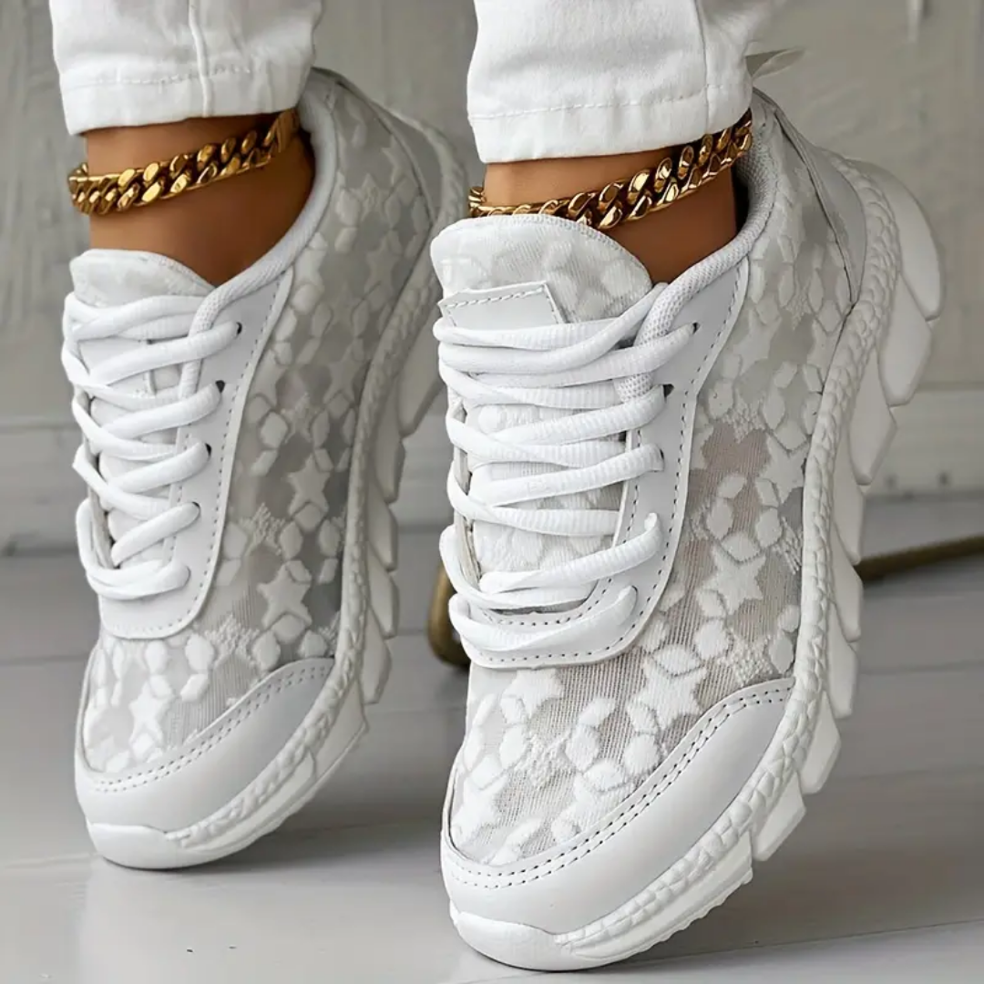 Stylische Mesh Laufschuhe Damen - IdealeKleiden