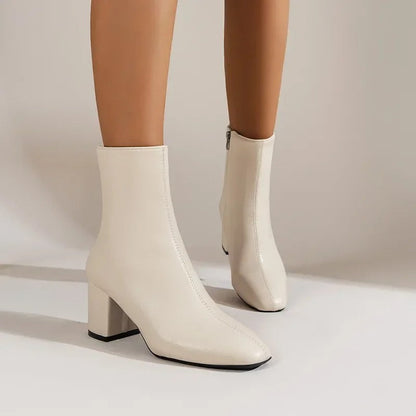 Bottes à talons confortables pour femmes