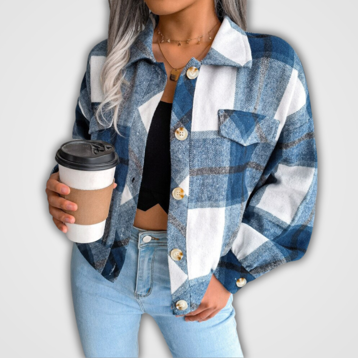 Gilet Femme Moderne Lacé