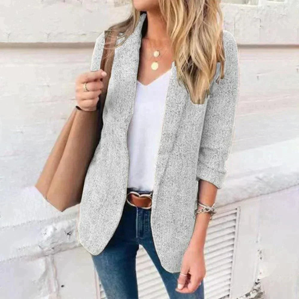 Stylisches Blazer Jackett Damen Elegant - IdealeKleiden