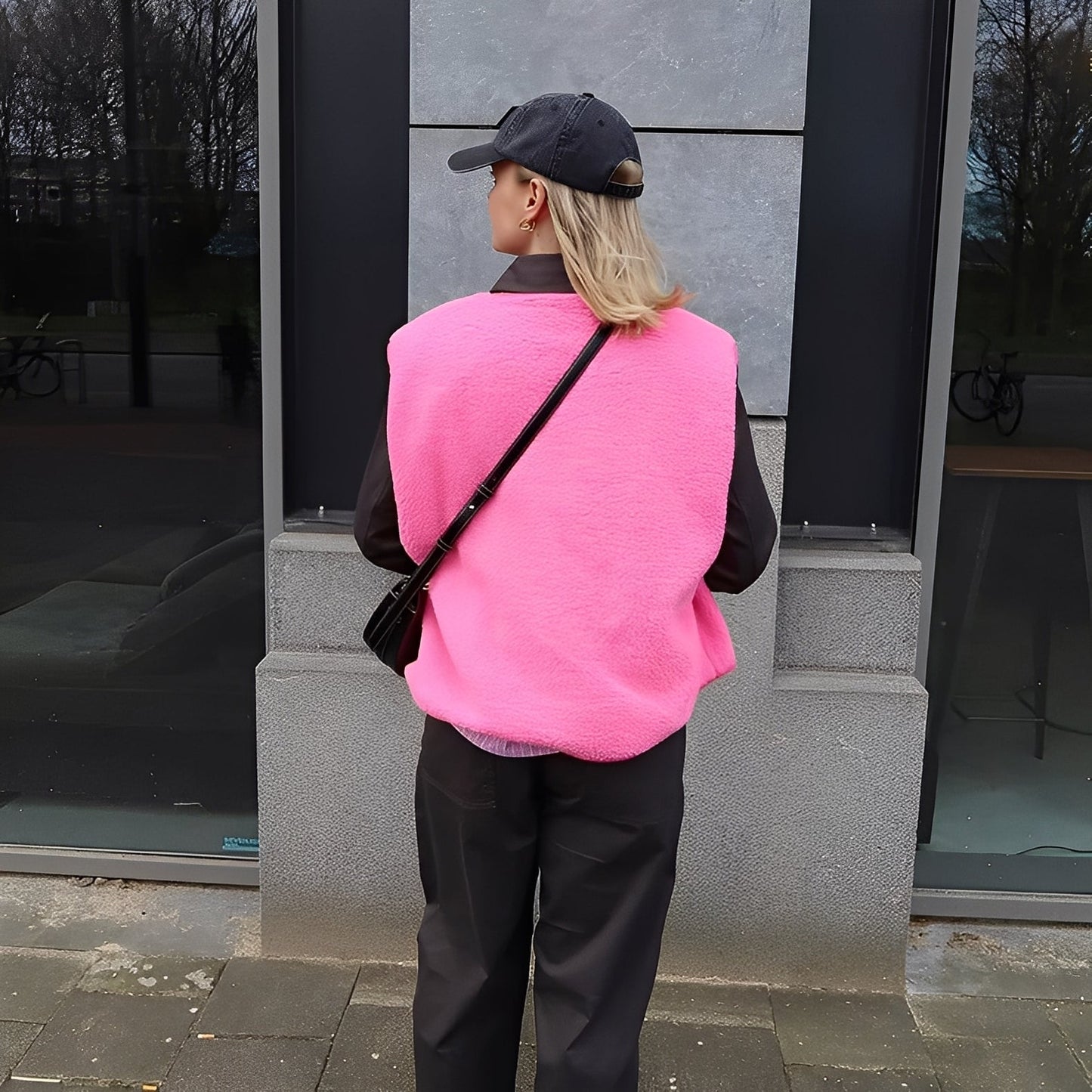 Gilet polaire femme Confortable Chaud