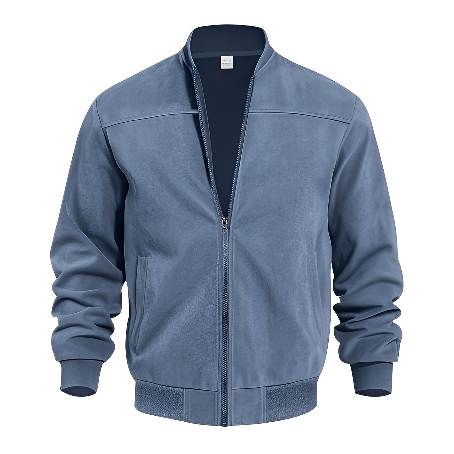 Blouson en cuir homme élégant en daim
