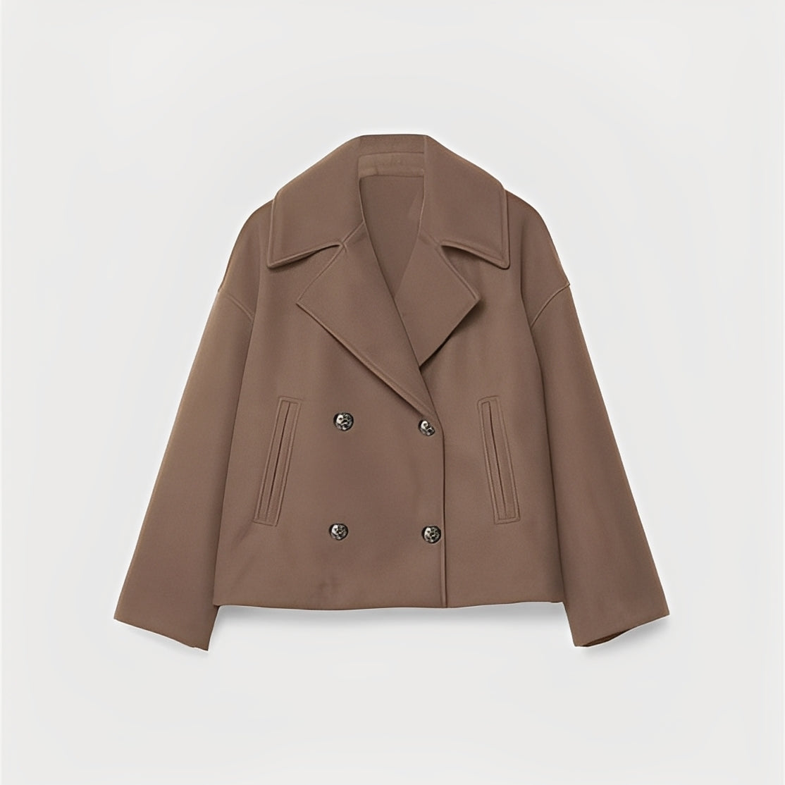 Veste courte confortable pour femme style décontracté