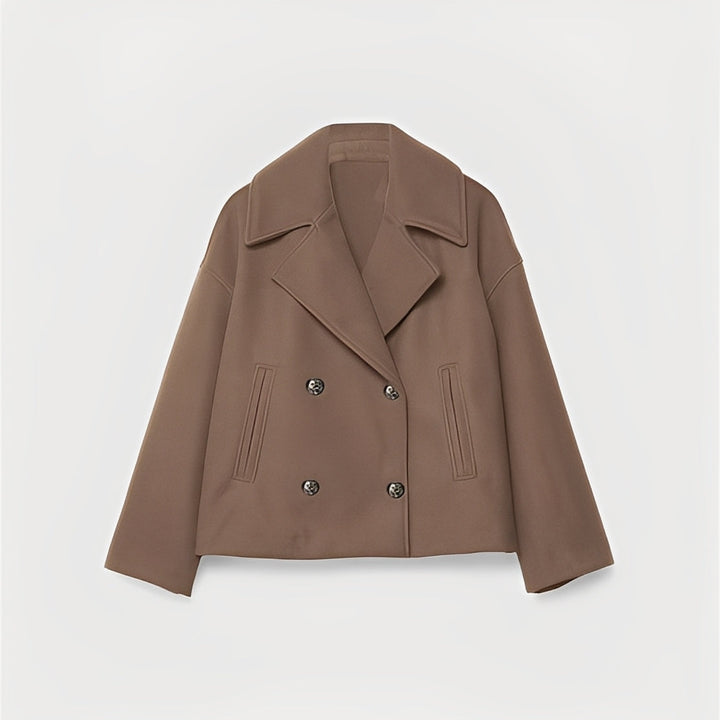 Veste courte confortable pour femme style décontracté