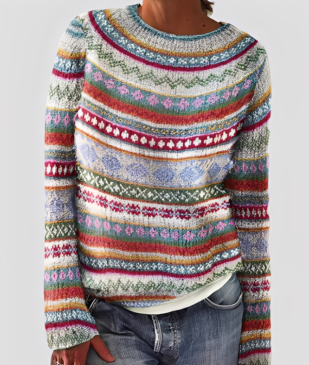 Pull en laine élégant pour femme