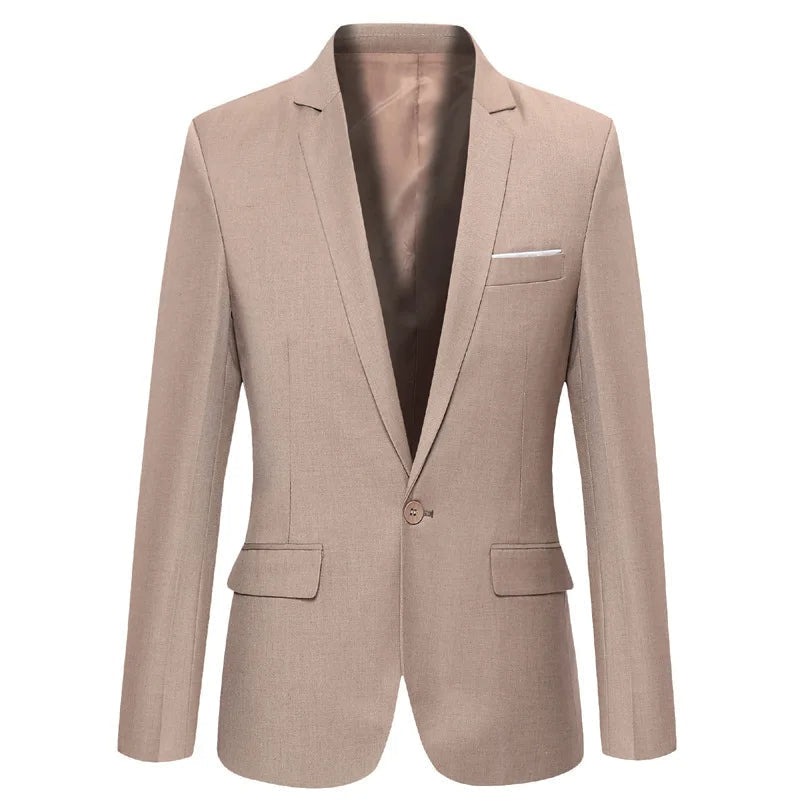 Blazers modernes pour homme, coupe slim
