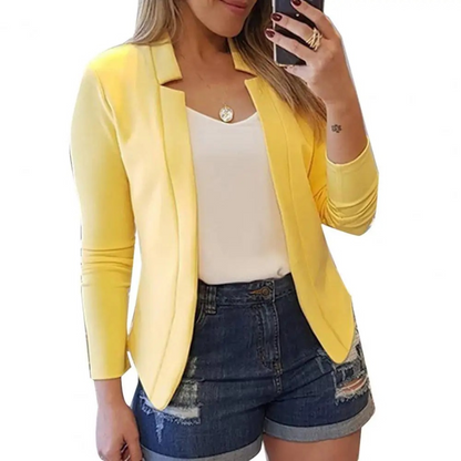 Blazer d'affaires d'automne pour femmes